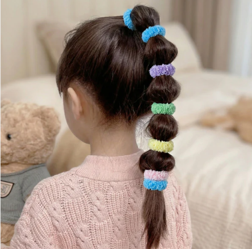 Elastic Hair Bands – Gentle, No Damage Hold for Daily Use
