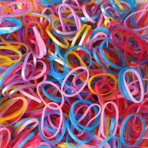 Elastic Rubber Bands – Multicolor, Durable & Reusable | VoltDesk by VoltDesk