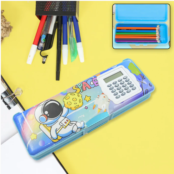 Geometry Box with Calculator – Magnetic Double-Sided for Students | ScribbleJoy
