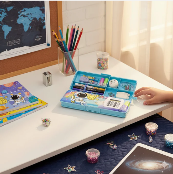 Geometry Box with Calculator – Magnetic Double-Sided for Students | ScribbleJoy - Image 4