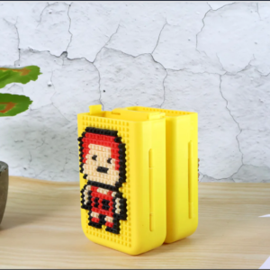 DIY Pixel Art Pen Stand – Customizable Desk Organizer for Kids