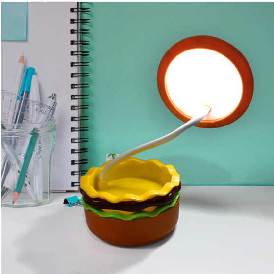 Burger LED Night Lamp – Folding & Rechargeable | Indo Glow - Image 3