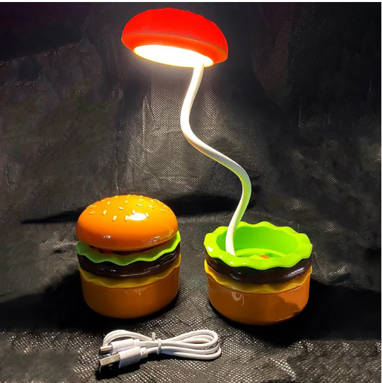 Burger LED Night Lamp – Folding & Rechargeable | Indo Glow - Image 4