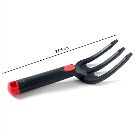 Garden Hand Cultivator Fork – Durable 3 Prong Soil Loosening Tool - Image 2