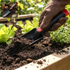 Image 5 is now available in gallery view Skip to product information Lightweight hand garden trowel for gardening tasks Durable hand garden trowel with scoop blade for easy soil transfer Ergonomic handle garden hand trowel for comfortable digging Compact gardening trowel suitable for pots and beds Planting trowel with scoop blade for transplantation Lightweight hand garden trowel for gardening tasks Soil scoop tool garden trowel for soil transfer Garden tool for planting and transplanting in garden beds Hand garden trowel for soil preparation and planting Hand Garden Trowel – Durabl