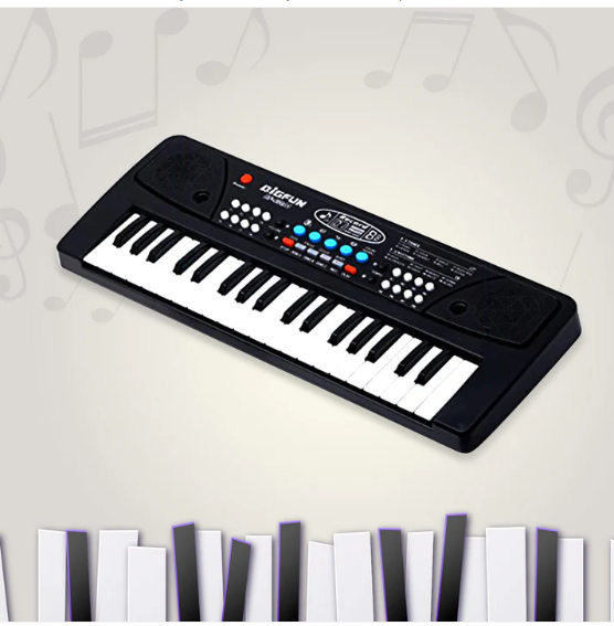 Kids Piano Keyboard – 37-Key, Mic & Record | Little Learners - Image 4
