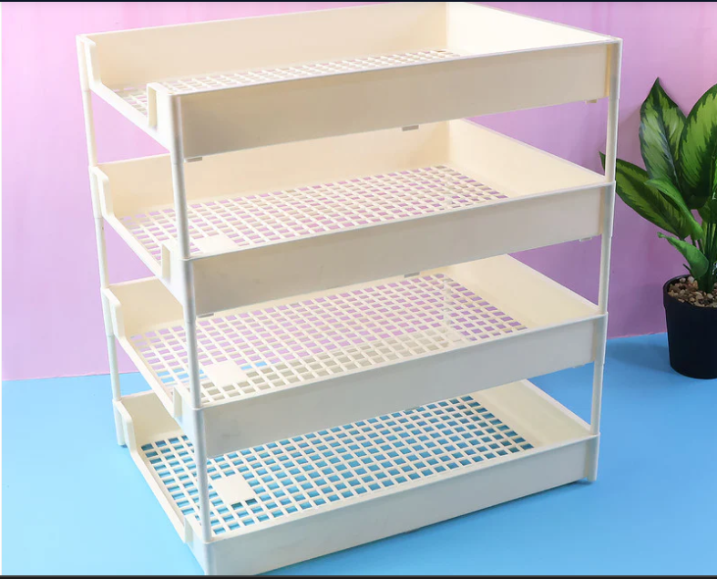 Document Organizer Tray – 4-Layer Durable Office File Holder