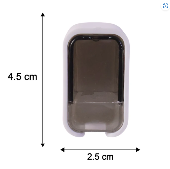 Self Adhesive Dustproof Toothbrush Holder – Space-saving Wall Mount
