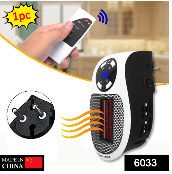 Portable Electric Heater – Compact 500W Fan | Dabster - Image 2