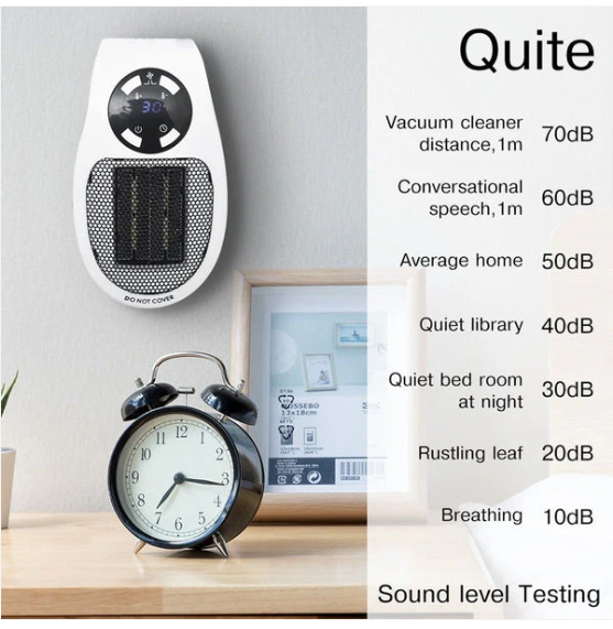 Portable Electric Heater – Compact 500W Fan | Dabster - Image 5