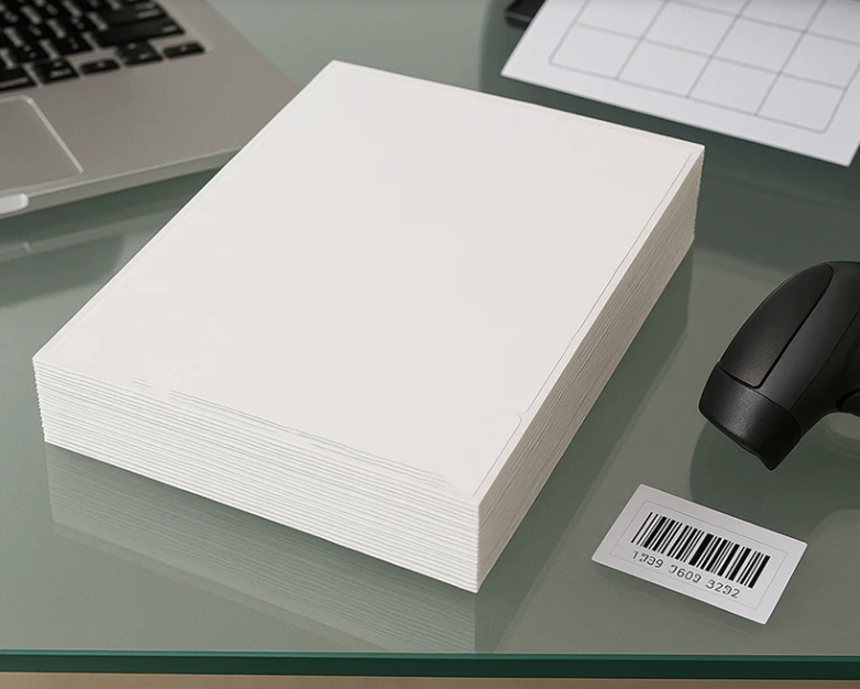 A4 Self-Adhesive Printable Label Sheets – 100 White Sheets