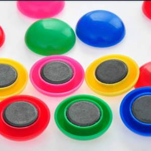 Board Magnets – Vibrant Circular Plastic for Whiteboards