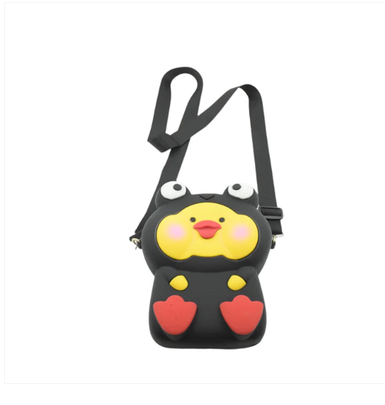 Cartoon Girls Backpack – Mini Silicone Shoulder Bag | Little Fashionistas - Image 2