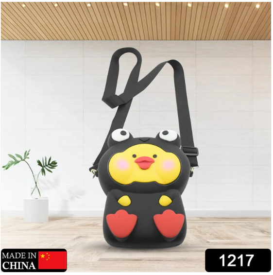 Cartoon Girls Backpack – Mini Silicone Shoulder Bag | Little Fashionistas - Image 3
