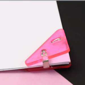 Triangle Paper Clips – Durable ABS Clips for Document Care