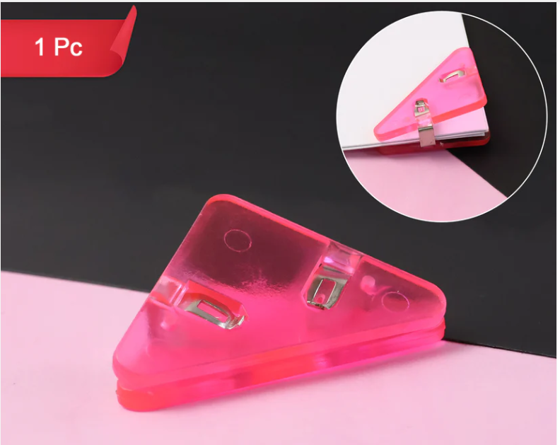 Triangle Paper Clips – Durable ABS Clips for Document Care