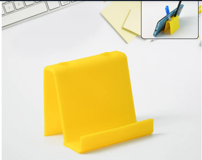 Mobile Phone Stand with Pen Holder – Compact & Multifunctional