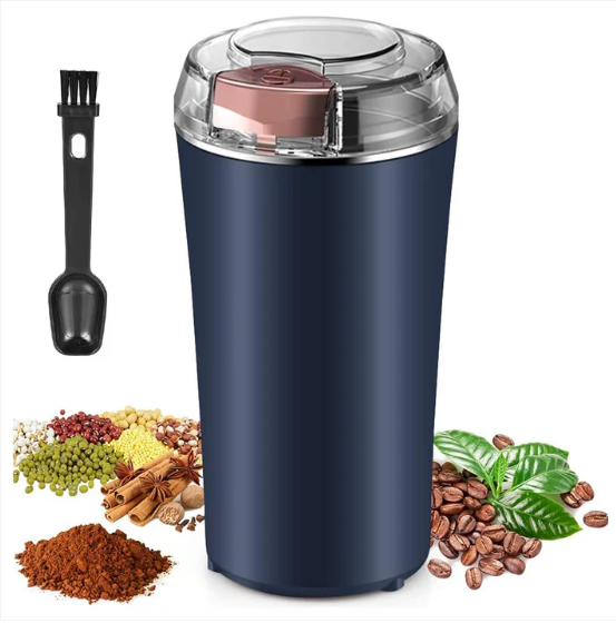 Coffee Grinder Blender – Portable 4-Blade Mini Mixer | Dabster - Image 2