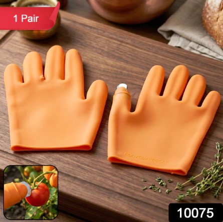 Silicone Gloves – Hand Protection with Built-in Finger Guard - Image 3