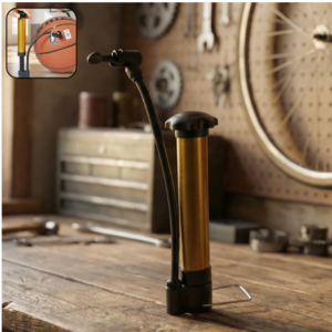Mini Hand Air Pump – Portable Metal Ball Inflator | FitFuzion