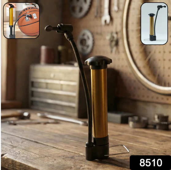 Mini Hand Air Pump – Portable Metal Ball Inflator | FitFuzion - Image 2