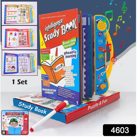 Kids Learning Book – Interactive Musical Alphabets & Numbers | Inventive Play - Image 2