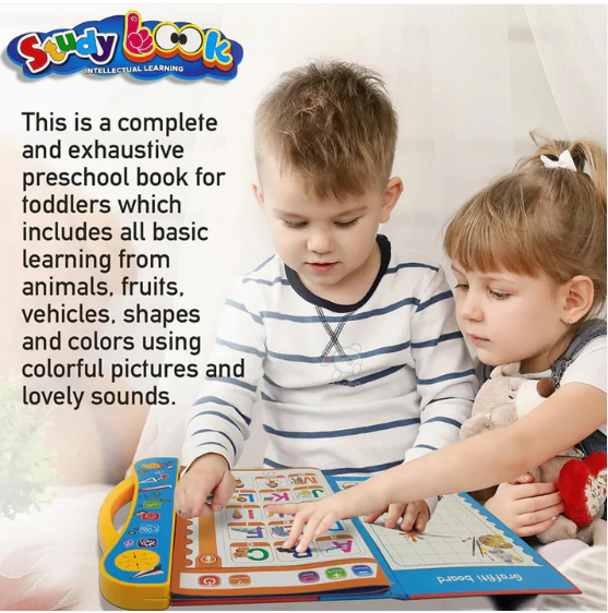 Kids Learning Book – Interactive Musical Alphabets & Numbers | Inventive Play - Image 4