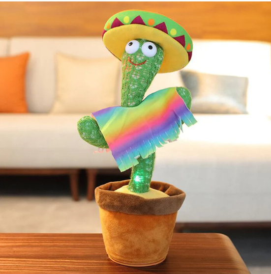 Dancing Cactus Toy – Talking & Singing Plush | Little Learners