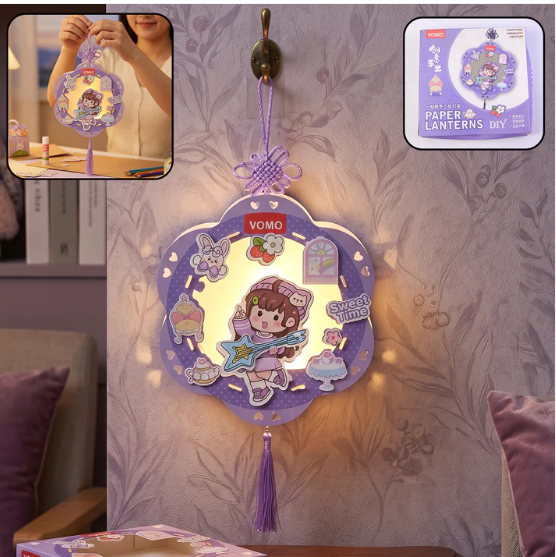 DIY Paper Lantern Craft Kit – Fun & Creative Decor for Kids