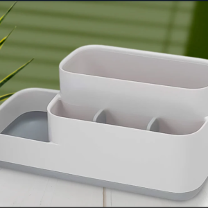 Bathroom Desk Organizer – 5-Compartment Multipurpose Storage