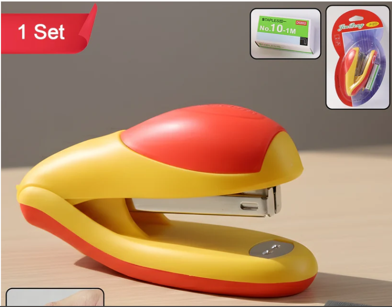 Heavy-Duty Desktop Stapler – Ergonomic Grip for Comfortable Use