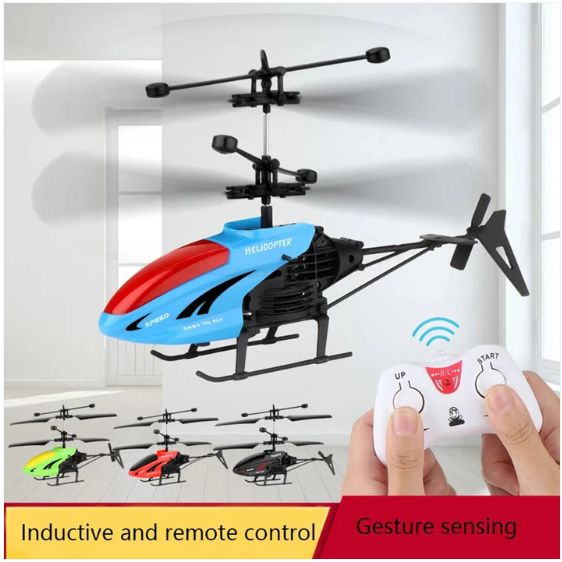 Remote Control Helicopter for Kids – USB Chargeable Toy | Spark Tots - Image 4