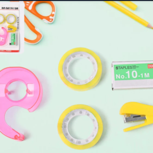 5-in-1 Stationery Kit – Compact Stapler & Sealing Tape Set