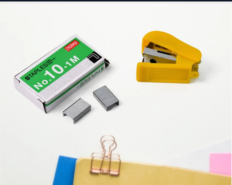 5-in-1 Stationery Kit – Compact Stapler & Sealing Tape Set