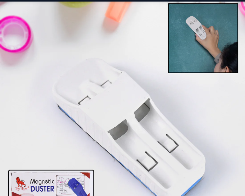 Magnetic Duster – Dual Marker Holder & Lightweight