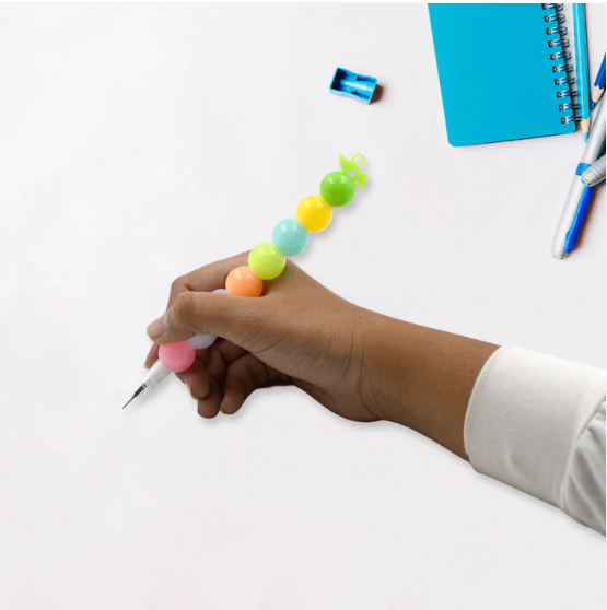 Pearl Gel Pen Set – Multicolor Moti Pens for Kids (12 Pc) | Writezo - Image 3