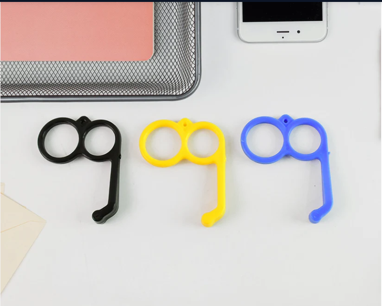 Hook-style Plastic Mobile Stand – Compact Universal Support