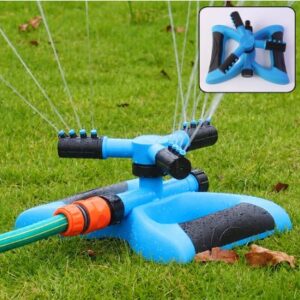 Garden Water Sprinkler – 360° Rotating for Full Coverage