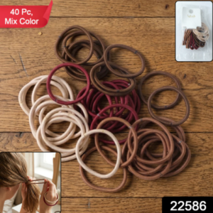 Elastic Hair Bands – Gentle, Strong Grip for Stylish Hair