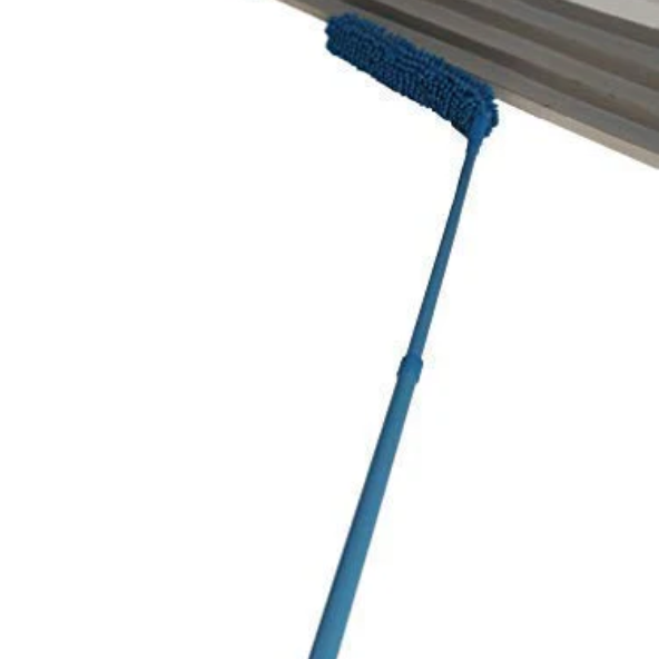 Microfiber Fan Duster – Flexible, Extendable for Easy Cleaning | Velvet Wipe