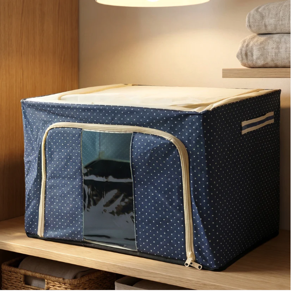 Foldable Cloth Storage Box – Space-saving & Durable Organizer
