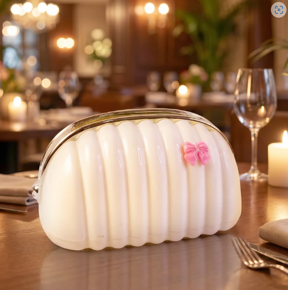 Shell Shape Tissue Dispenser – Elegant Decor for Home & Car