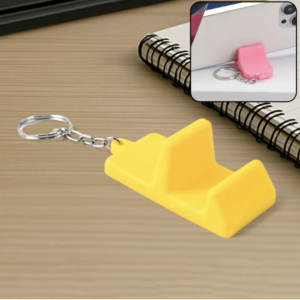Mobile Stand Keychain – Compact 2-in-1 Phone Holder & Keyring