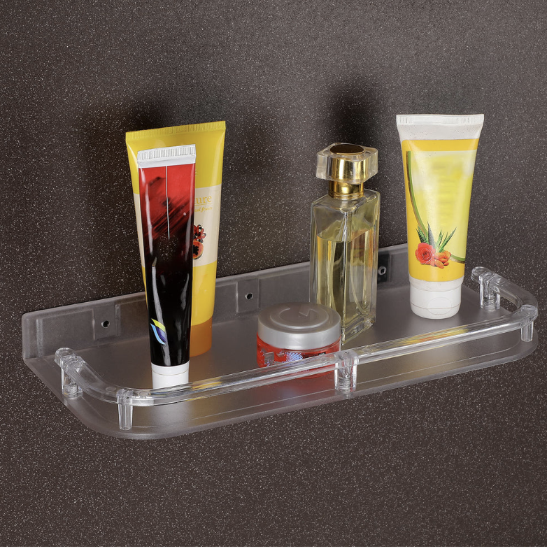 Transparent Set Top Box Stand – Wall Mounted with Cable Management