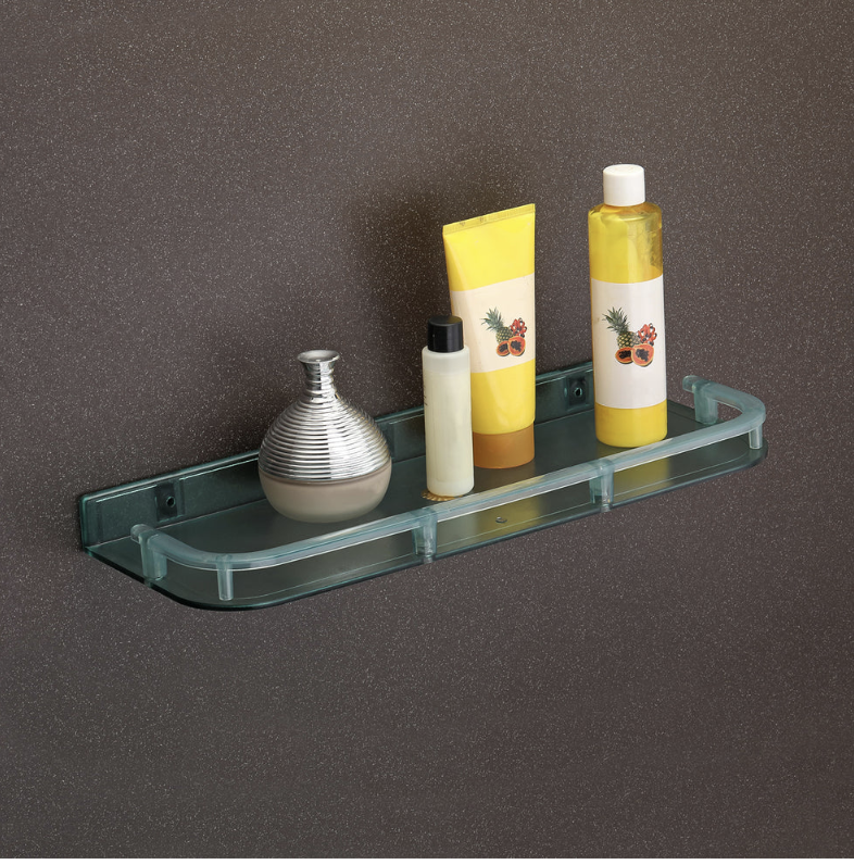 Transparent Set Top Box Stand – Wall Mounted with Cable Management