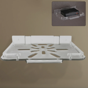Set Top Box Wall Mount – Durable Acrylic Wall & Ceiling Stand
