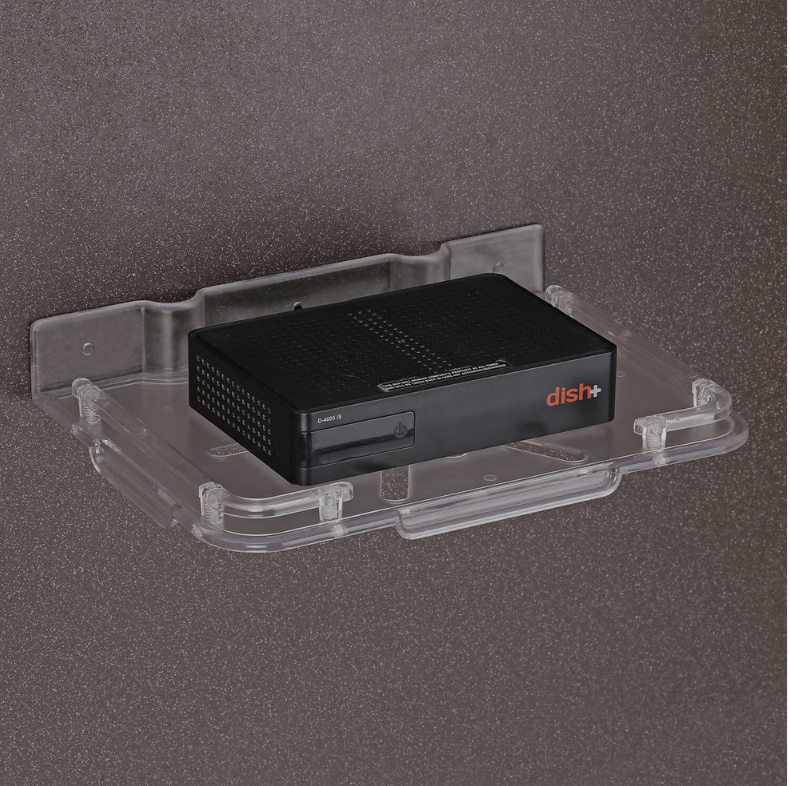 Set Top Box Wall Mount – Durable Acrylic Wall & Ceiling Stand