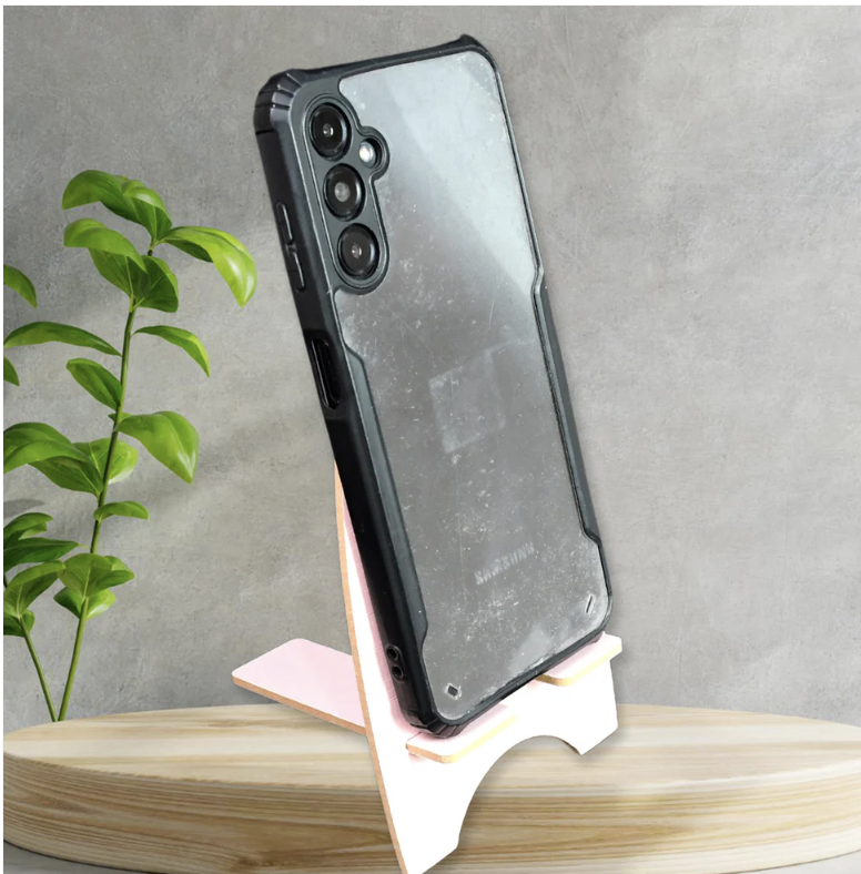 Wooden Rabbit Mobile Stand – Cute Desk Holder | PHOBIA