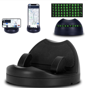Car Phone Holder – 2-in-1 Anti-Slip Dashboard Mount | Velvet Wheels