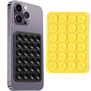 Suction Phone Holder Mount – Silicone Grip, Mix Colors | Gambit